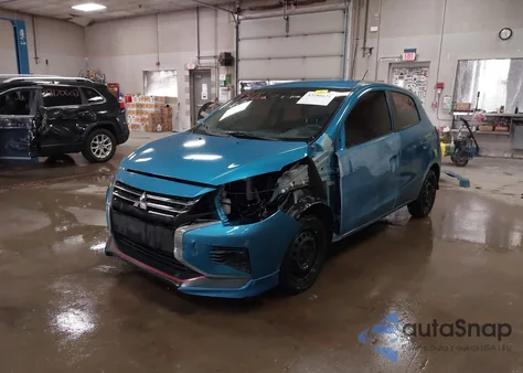 2021 Mitsubishi Mirage Carbonite Edition/Es/Le from USA, damaged, VIN ML32AUHJ0MH007244